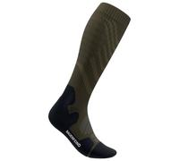 Bauerfeind Sports - Outdoor Merino Compression Socks - Chaussettes de compression - EU 38-41 - S: 31-37 cm - moss green