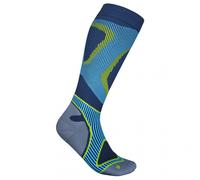 Bauerfeind Sports - Run Performance Compression Socks - Chaussettes de compression - EU 38-40 - S: 31-36 cm - blue