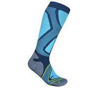 Bauerfeind Sports - Ski Performance Compression Socks - Chaussettes de compression - EU 44-46 - L: 41-46 cm - blue