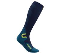 Bauerfeind Sports - Ski Touring Compression Socks - Chaussettes de ski - EU 46-49 - M: 36-41 cm - blue