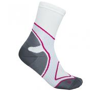 Bauerfeind Sports - Women's Run Performance Mid Cut Socks - Chaussettes de running - EU 41-43 - white / pink