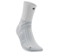 Bauerfeind Sports - Women's Run Performance Mid Cut Socks - Chaussettes de running - EU 43-46 - white