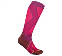 Bauerfeind Sports - Women's Ski Performance Compression Socks - Chaussettes de compression - EU 35-37 - Wade XL - pink