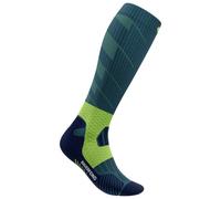 Bauerfeind Sports - Women's Trail Run Compression Socks - Chaussettes de running - EU 39-42 - S: 31-36 cm - midnight teal