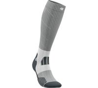 Bauerfeind Trail Run Compression Chaussettes De Compression Femmes - Gris, Taille 35-38M