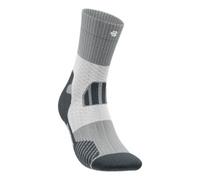 Bauerfeind Trail Run Mid Cut Chaussettes De Running Femmes-Gris, Taille 35-38