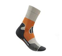 Bauerfeind Sports - Trail Run Mid Cut Socks - Chaussettes de running - EU 42-45 - gravel chalk