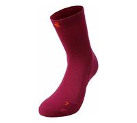 Bauerfeind Chaussettes de running Ultralight Mid Cut pour femmes Berry Taille 41-43