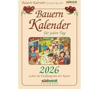 Bauernkalender für jeden Tag 2026 - Leben im Einklang mit der Natur - Tagesabreißkalender zum Aufstellen oder Aufhängen