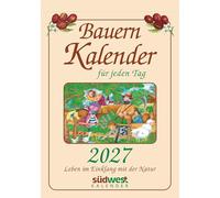 Bauernkalender für jeden Tag 2027 - Leben im Einklang mit der Natur - Tagesabreißkalender zum Aufstellen oder Aufhängen