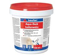 Baufan Aqua-Deck Isolierweiß 750ml Isolé Nicotine Suie Graisse & Taches D'Eau