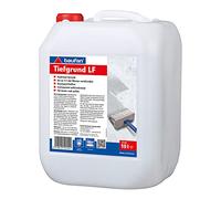 Baufan Fond profond LF 10 l | Pour intérieur et extérieur | Sans solvant | Intérieur et extérieur | Transparent à sécher | Prêt à l'emploi