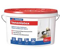 Baufan Innenlatex 10 L Blanc Durable Intérieur Peinture Murale Couleur à
