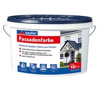 Baufan Peintue pour Façades Standard 10 L Blanc à Dispersion Avec Bon Opacité