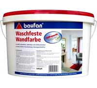 Baufan Peinture Murale Intérieure Lavable Abatable 5 L Blanche