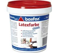 Baufan Peinture Murale Latexfarbe Classic 0,75 L Blanche, Peinture Intérieure