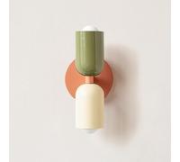 Baufas Applique murale E26 double tête nordique moderne chambre/chevet – lumière chaude – Taille B