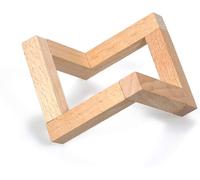 BAUFAS Lot de 2 supports en bois pour lampe lunaire, support de lampe, support en bois d'impression 3D, base de support en bois, pour veilleuse en forme de boule de lune (L)