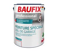 Baufix professional Peinture spéciale pour sol de garage gris clair, 5 litres, Peinture sol & béton, Peinture pour sol de garage, pour intérieur et extérieur, résistante aux plastifiants