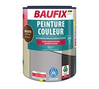 Baufix Vernice Colorata, Marrone Noce, 1L