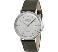 Bauhaus 2152-1 Classique Automatique 41mm 5ATM Homme Crème Argenté Bracelet e...