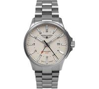 Bauhaus 2868M-5 Montre Homme Aviation Automatique Titane GMT 42mm 10ATM