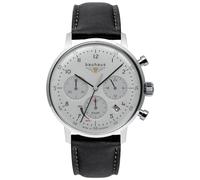 Bauhaus dessau Montre Homme Analogique Solaire avec Bracelet Cuir 2086-1