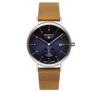 Bauhaus Montre à affichage analogique noisette / violet foncé, Taille Onesize