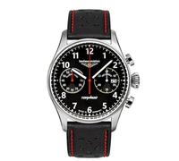 Bauhaus Montre Hommes Aviation Ct-Bha Tornade Chrono, Noir/Rouge Chrono 2770-02