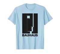 Bauhaus Walter Gropius Avantgarde Design Allemand T-Shirt, Homme, Bleu Céleste, 3XL
