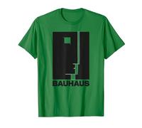 Bauhaus Walter Gropius Avantgarde Design Allemand T-Shirt, Homme, Vert Kelly, M