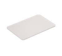 BAUHELD® Lot de 100 rondelles universelles 60 x 40 x 1 mm - Rondelles blanches en plastique [fabriquées en Allemagne] - Convient comme entretoise, plaque en plastique, soucoupe ou cales de vitrage