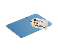 BAUHELD® Lot de 250 plaques d'espacement universelles 60 x 40 x 2 mm - Plaques d'écartement bleues en plastique [fabriquées en Allemagne] - Convient comme entretoise, plaque en plastique
