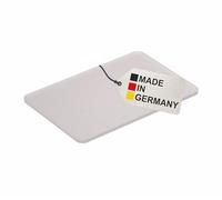 BAUHELD Lot de 250 plaques universelles 60 x 40 x 1 mm - Fabriquées en Allemagne - Entretoises en plastique - Matériau plein - Comme cales de roue, plaque en plastique, cales de carrelage ou cales de