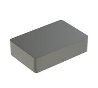 BAUHELD® Lot de 50 rondelles universelles 60 x 40 x 15 mm - Rondelles grises en plastique [fabriquées en Allemagne] - Convient comme entretoise, plaque en plastique, soucoupe ou cales de vitrage