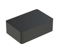 BAUHELD® Lot de 50 rondelles universelles 60 x 40 x 20 mm - Rondelles noires en plastique [fabriquées en Allemagne] Convient comme entretoises, plaque en plastique, soucoupe ou cales de vitrage