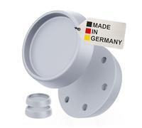 BAUHELD Lot de 8 amortisseurs de vibrations pour machine à laver et sèche-linge [fabriqués en Allemagne] - Pieds anti-vibrations en caoutchouc - Amortisseur de vibrations compatibles avec Bosch