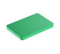 BAUHELD® Rondelles universelles 60 x 40 x 5 mm [250 pièces] Plaques d'écartement en plastique vert [fabriquées en Allemagne] Convient comme entretoise plaque en plastique soussol ou blocs de vitrage