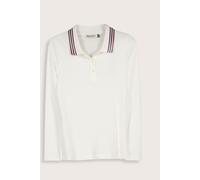 Baukjen Baukjen Cream Cameron Cotton Stripe Collar Top