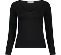 Baukjen Baukjen Luzia Deep V-Neck Caviar Black Top
