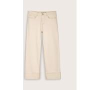 Baukjen Baukjen Natural Helen Cotton Stretch Turn Up Jeans
