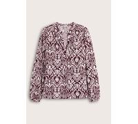 Baukjen Baukjen Purple Claudia Printed Blouse