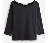 Baukjen Baukjen Spenser Relaxed Boat Neck Black Top