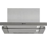 Bauknecht DBAH 65 LM X Hotte aspirante à écran plat / 60 cm/convient pour le fonctionnement en évacuation et en recyclage / 85,8 kWh/LED / 3 niveaux de puissance/classe d'efficacité énergétique