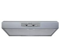 Bauknecht DC 5460 IN/1 Hotte aspirante compacte / 60 cm/convient pour les modes évacuation et recyclage/acier inoxydable / 103,3 kWh/LED / 3 niveaux de puissance efficacité énergétique
