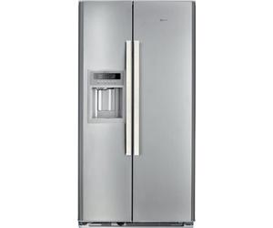 Bauknecht KSN 520 IO Side-by-Side/A + / Refroidissement : 335 L/Congélateur : 180 L/Aspect acier inoxydable/NoFrost/Distributeur de glace pilée avec compartiment de réserve de glace
