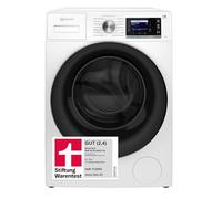 Bauknecht Machine à laver 8 kg, Stiftung Warentest GUT (2,4)*, Supreme Silence efficacité énergétique A-20%, 1400 tr/min, moteur ZEN, particulièrement silencieuse, technologie vapeur, B6R