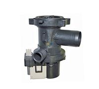 Bauknecht Pompe de vidange avec brides de pompe et filtre Pour machines à laver du type Whirlpool/Bauknecht 481010584942 et 480111100205