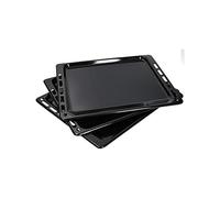Bauknecht Whirlpool 481241838128 Lot de 3 plaques de cuisson émaillées pour four 445 x 375 x 20 mm