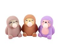 Baule Éponge Colorée Anti-Pression-Jouet pour Le Pincement Interactif Push Press Un Idéal Les Tout-Petits Gamin Remettre Jouets De Décompression Adultes